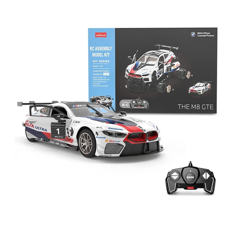BMW M8 GTE de asamblat cu telecomanda - 1/18 Rastar