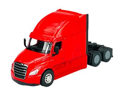 Cap Tractor Freightliner Cascadia rosu - 1/64 Welly