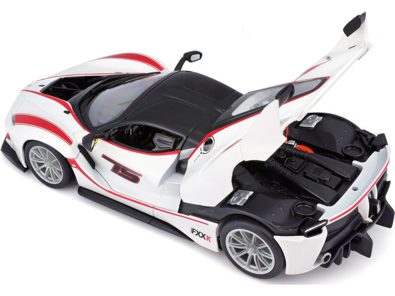 Ferrari Fxx k #75 alb - 1/24 Bburago