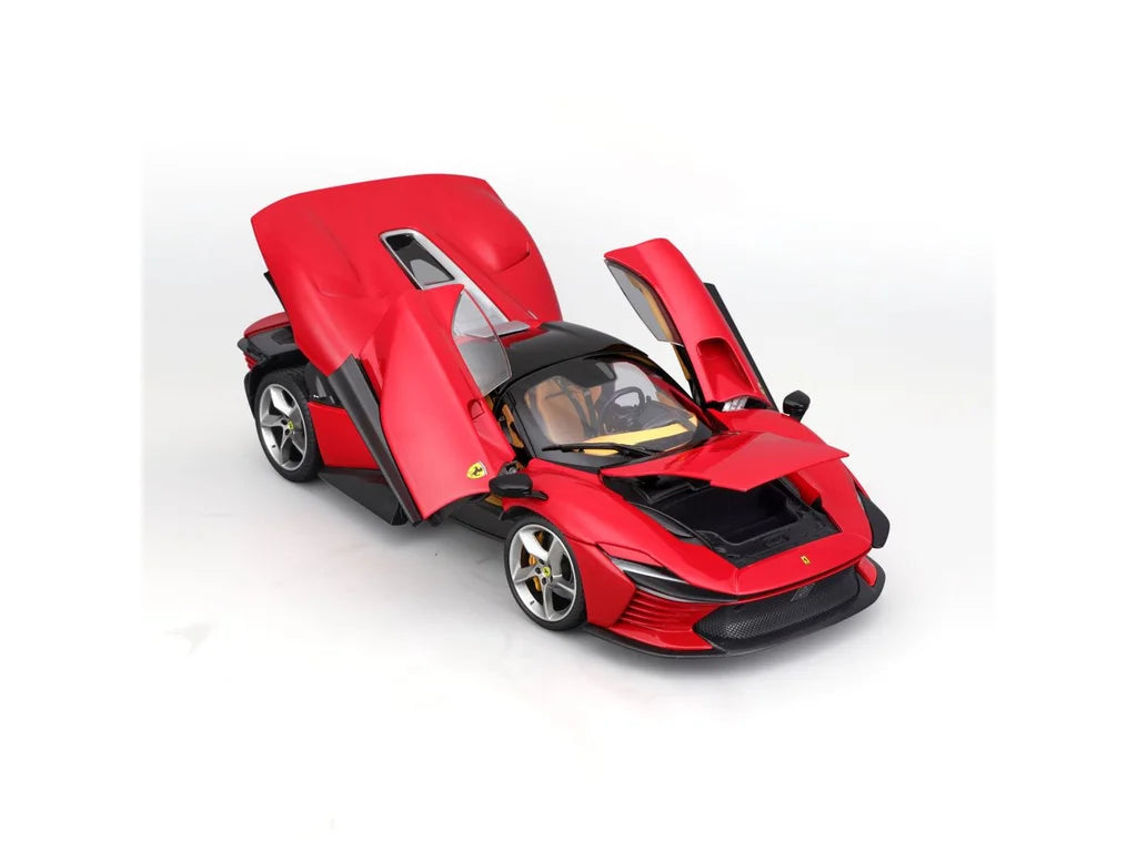 Ferrari Daytona SP3 rosu (se asaza pavilionul) - 1/18 Bburago Signature