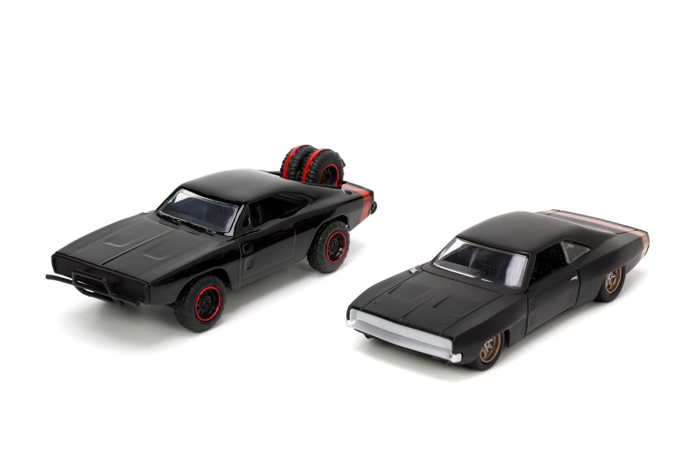 Set 2 masinute Fast And Furious - Dodge Charger R/T si Dodge Charger Widebody - 1/32 Jada