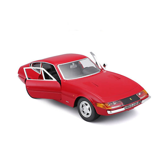 Macheta Ferrari 365 GTB4 1968 cu vitrina plexiglass - 1/24 Bburago