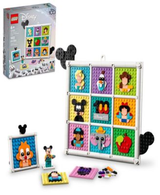 LEGO Disney 43221 - 100 de ani de figuri emblematice de animatie Disney (1022 piese)