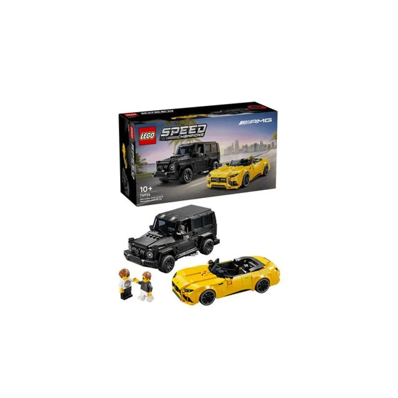 LEGO Speed Champions 76924 - Mercedes-AMG G 63 si Mercedes-AMG SL 63 (808 piese)