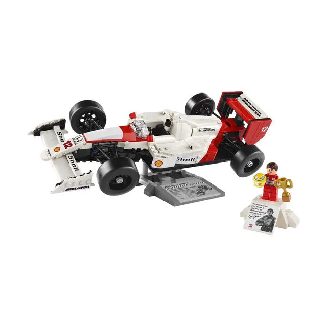 LEGO Icons Creator Expert 10330 - McLaren MP4/4 si Ayrton Senna (693 piese)