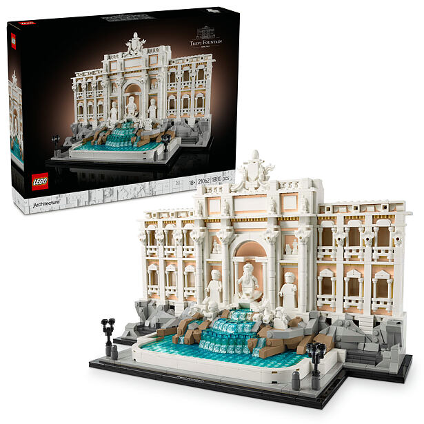 LEGO Architecture 21062 - Fantana Trevi (1880 piese)
