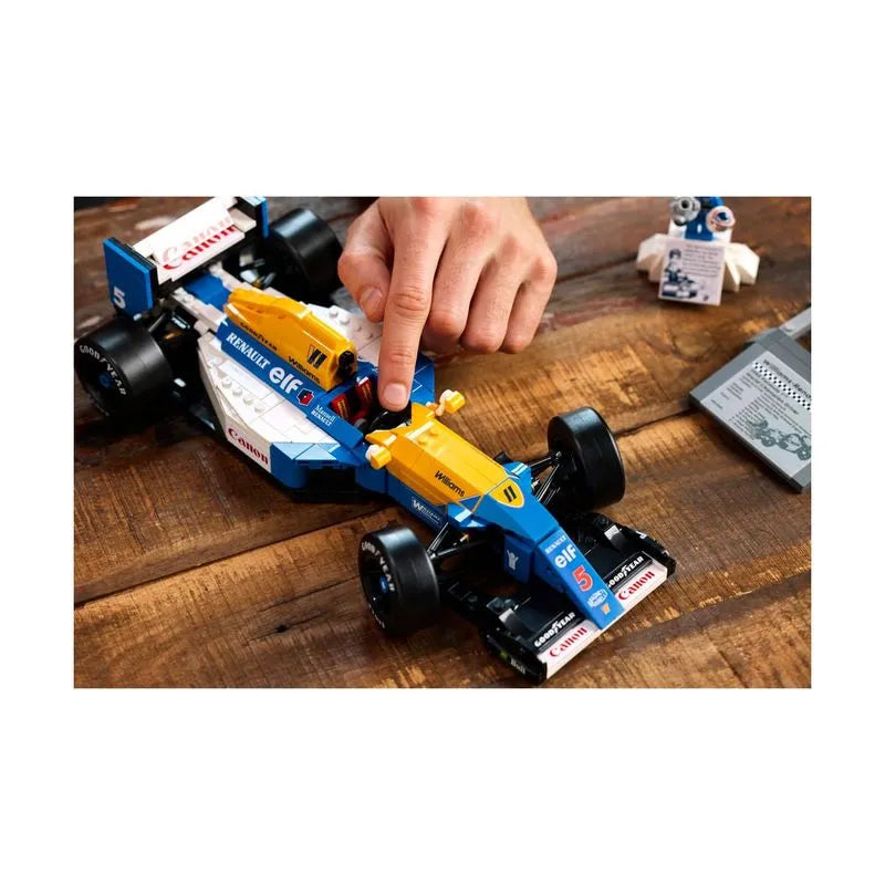 LEGO Icons 10353 - Williams Racing FW14B si Nigel Mansell (799 piese)