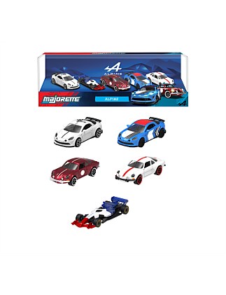 Set 5 masinute metalice Alpine - 1/64 Majorette