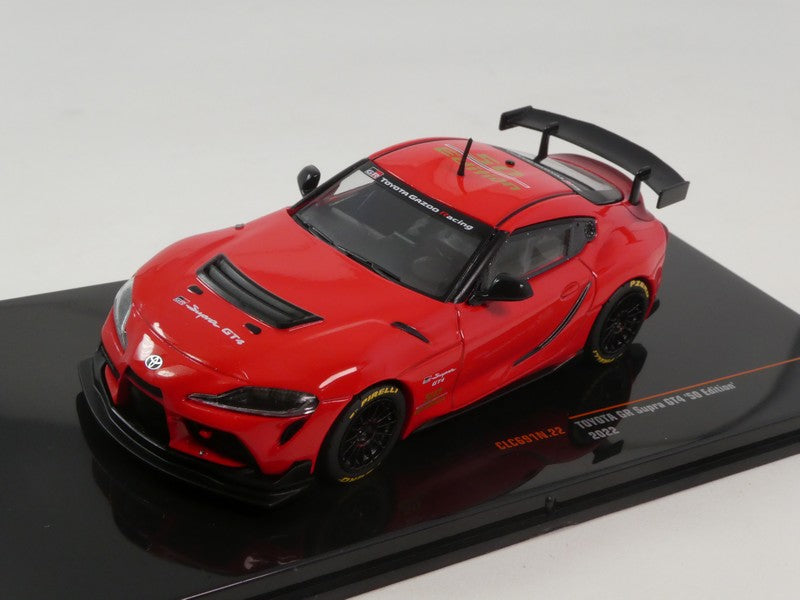 Toyota GR Supra GT4 2022 50 Edition cu vitrina plexiglass - 1/43 Ixo Modelcars
