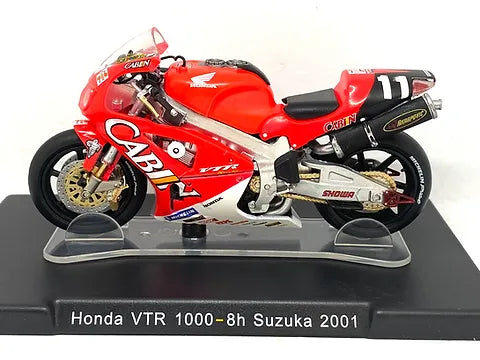 Motocicleta Honda VTR 1000-8h Suzuka 2001 - 1/18 Altaya