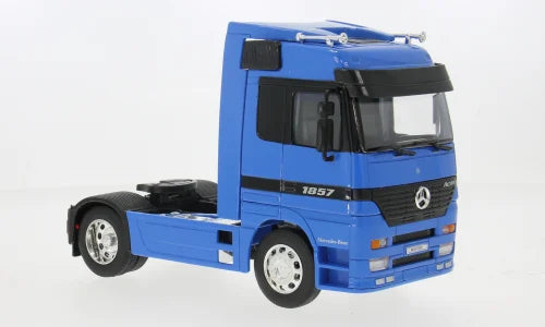 Camion Cap Tractor Mercedes-Benz Actros 1857 albastru - 1/32 Welly