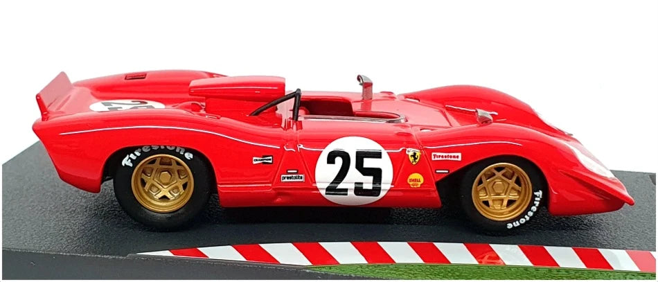 Ferrari 312P 12h Sebring 1969 #25 cu vitrina plexiglass - 1/43 Edicola