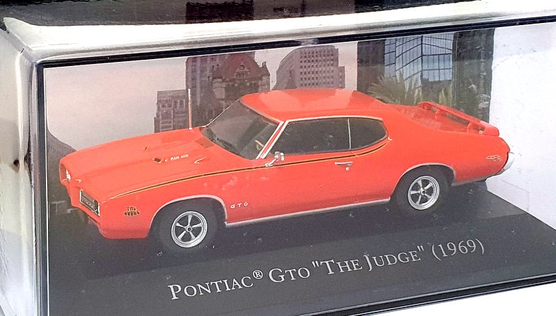 Pontiac GTO The Judge 1969 cu vitrina plexiglass - 1/43 Altaya