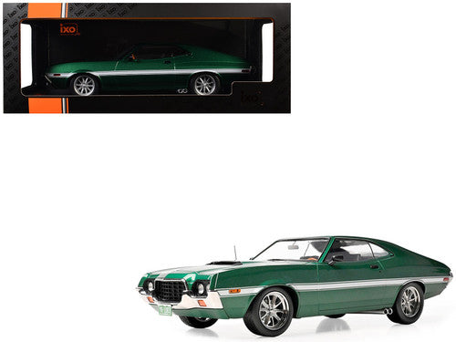 Ford Gran Torino Sport 2-Door 1972 custom green metallic - 1/18 Ixo Modelcars