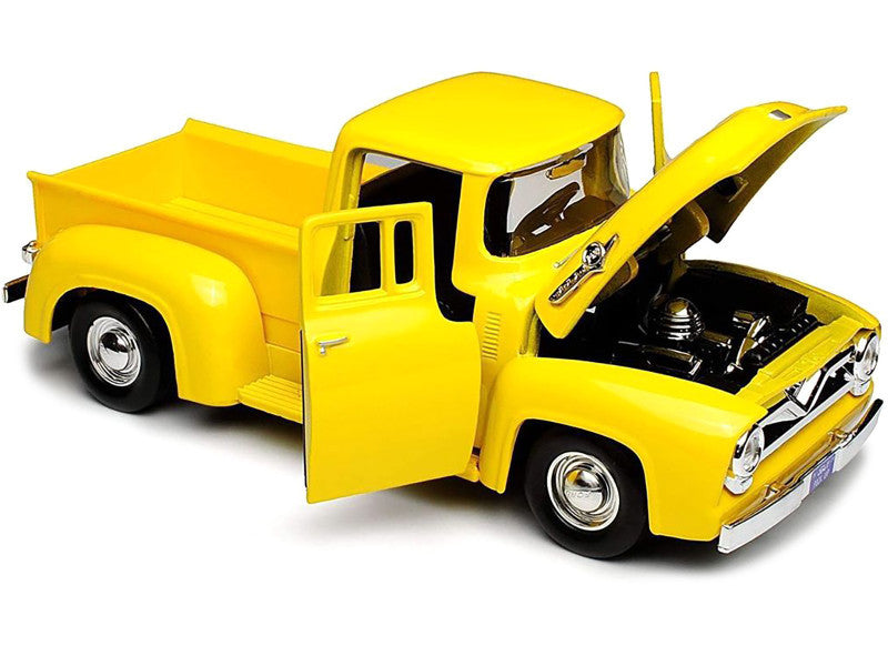 Ford F-100 Pickup 1955 galben - 1/24 Motormax