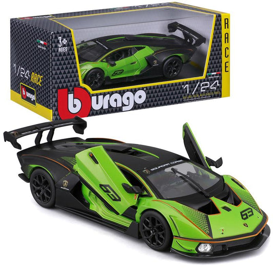 Lamborghini Essenza SCV12 negru/verde 2020 - 1:24 Bburago