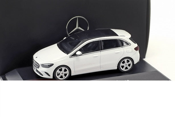 Mercedes B-Class alb cu vitrina plexiglass - 1/43 Herpa