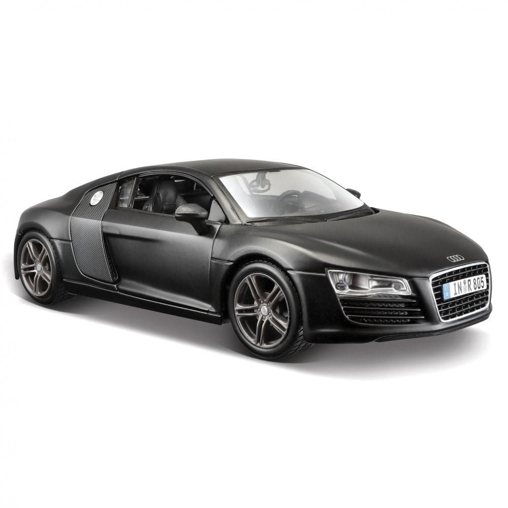 Audi R8 negru mat - 1/24 Maisto