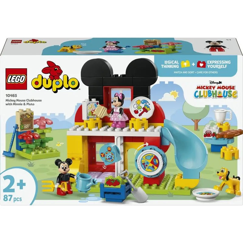 LEGO DUPLO 10465 - Clubul lui Mickey Mouse cu Minnie si Pluto (87 piese)