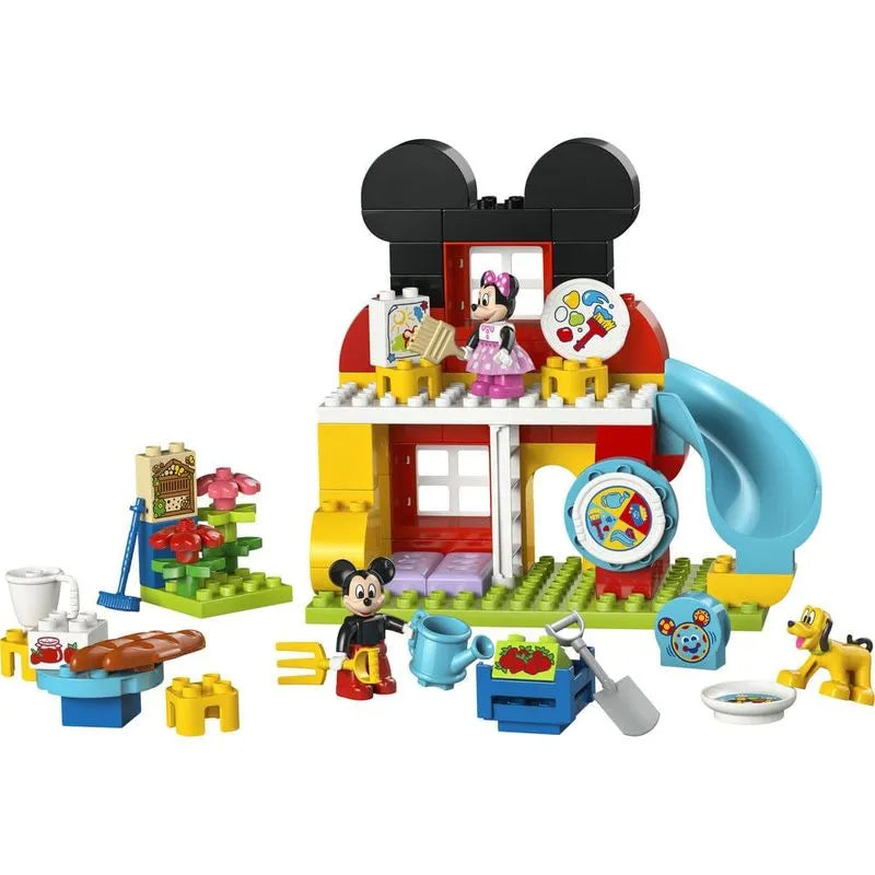 LEGO DUPLO 10465 - Clubul lui Mickey Mouse cu Minnie si Pluto (87 piese)