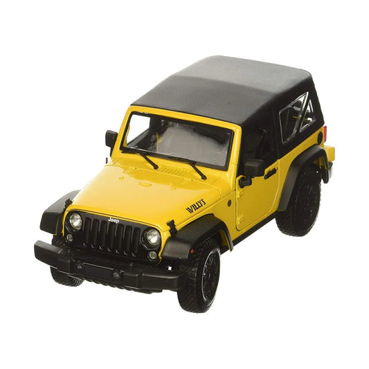 Jeep Wrangler 2014 galben - 1/18 Maisto