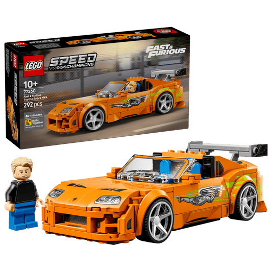 LEGO Speed Champions 77260 - Toyota Supra MK4 din Furios si iute (292 piese)
