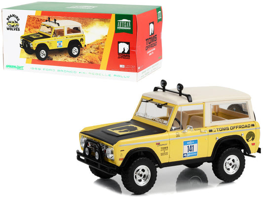 Ford Bronco #141 Rebelle Rally 1969 - 1/18 Greenlight