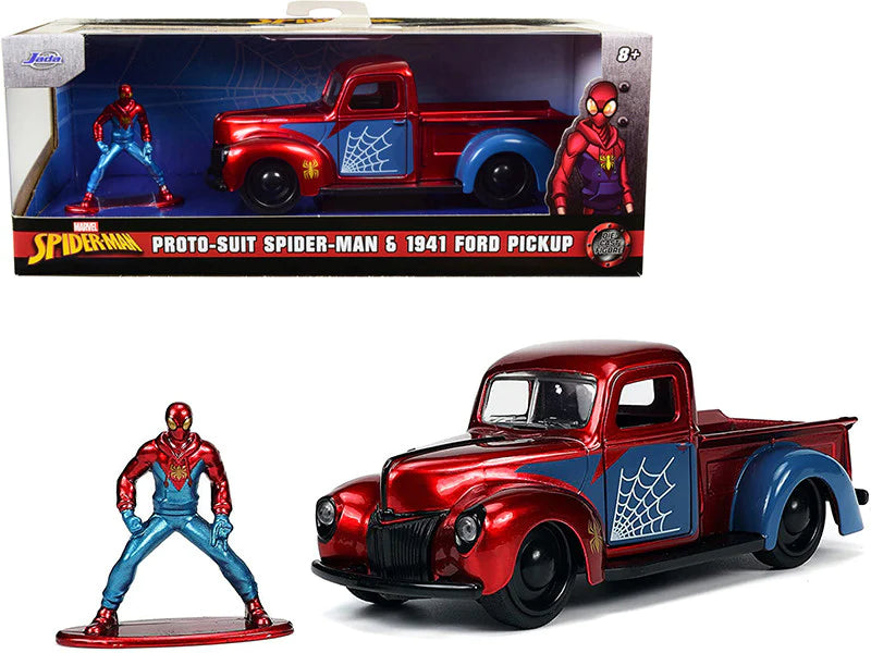Ford Pickup 1941 si Spider-Man - 1/32 Jada
