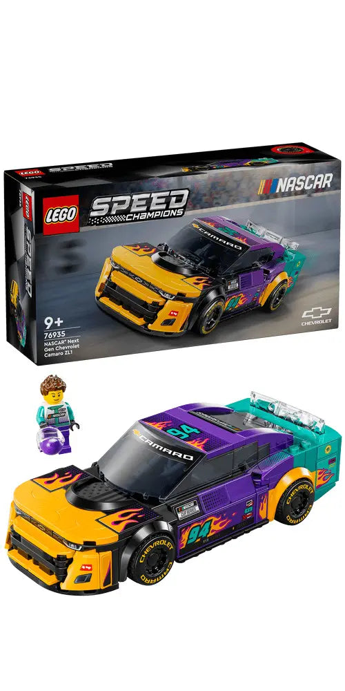 LEGO Speed Champions 76935 - NASCAR® Next Gen Chevrolet Camaro ZL1 (328 piese)