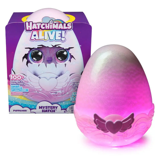 Jucarie Hatchimals Alive Mystery Hatch - Ou Pufficorn