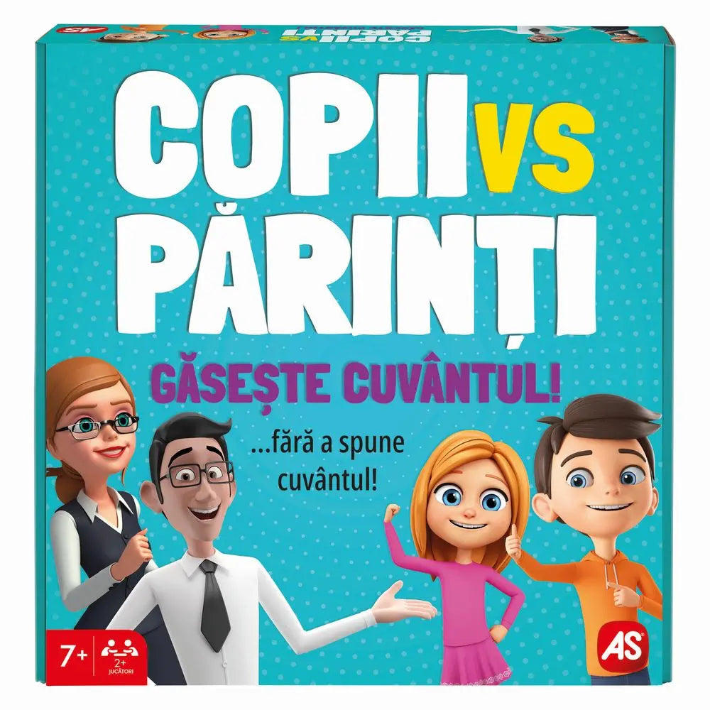 Joc de societate AS Games  - Copii vs Parinti Gaseste cuvantul!