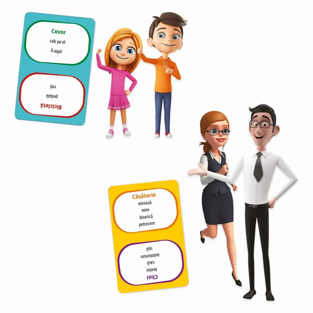 Joc de societate AS Games  - Copii vs Parinti Gaseste cuvantul!