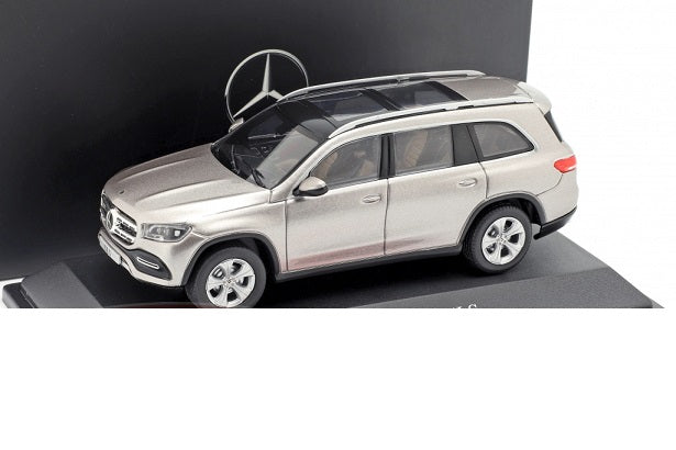 Mercedes GLS mojave silver cu vitrina plexiglass - 1/43 Z Models