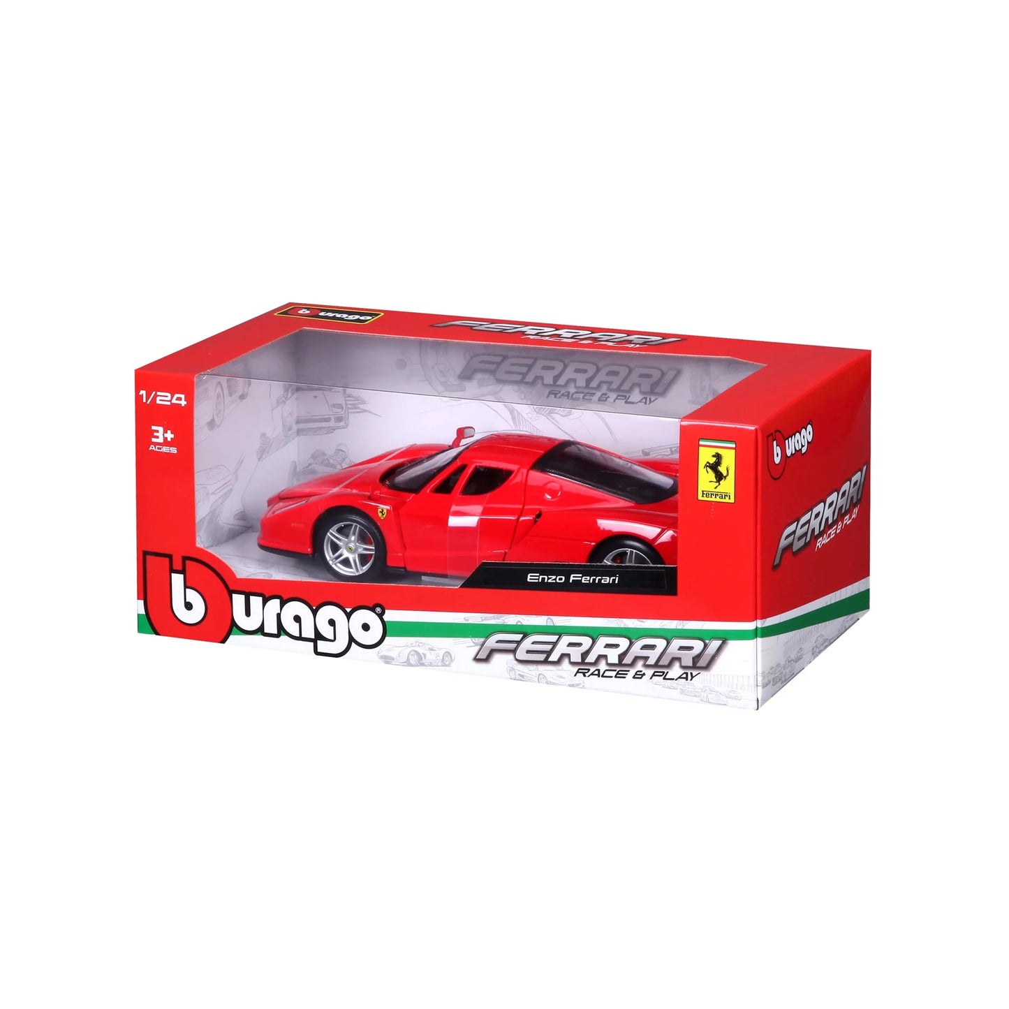 Macheta Ferrari Enzo (rosu) - 1/24 Bburago