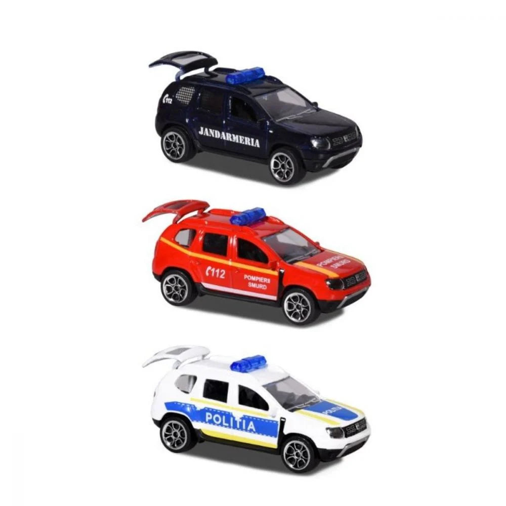 SET 3 Dacia Duster - 1/64 Majorette
