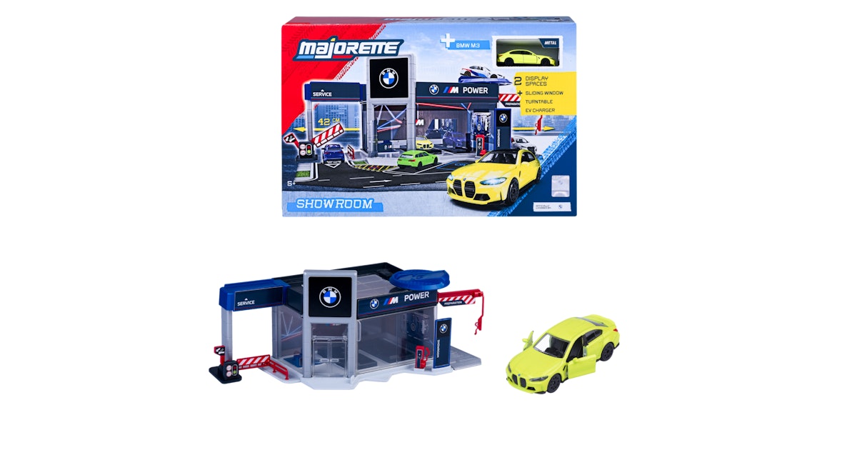 Set de joaca Showroom BMW - 1/64 Majorette