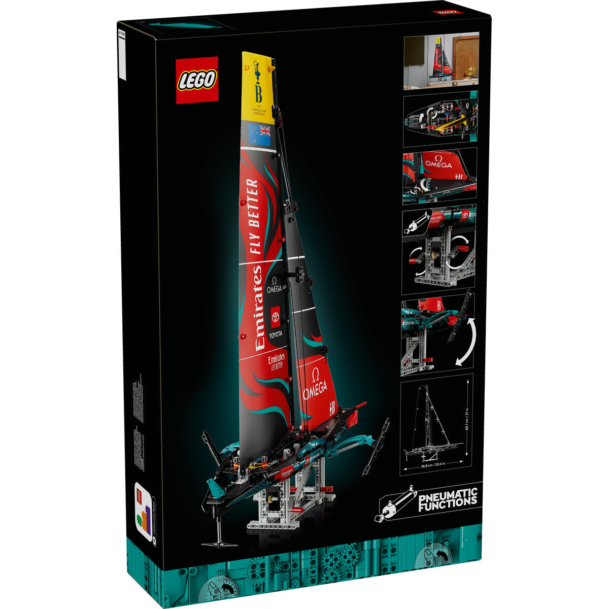 LEGO Technic 42174 - Iahtul Emirates Team New Zealand AC75 (962 piese)