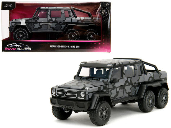 Mercedes-Benz G63 AMG 6x6 Pink Slips - 1/24 Jada