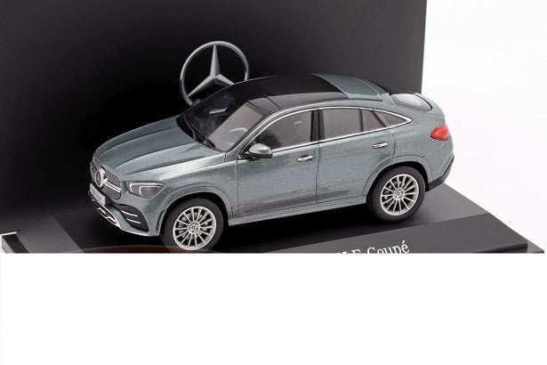 Mercedes GLE Coupe selenite grey cu vitrina plexiglass - 1/43 IScale