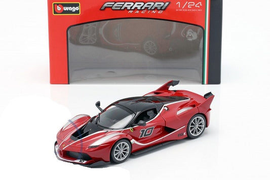 Ferrari Fxx-k #10 rosu - 1/24 Bburago