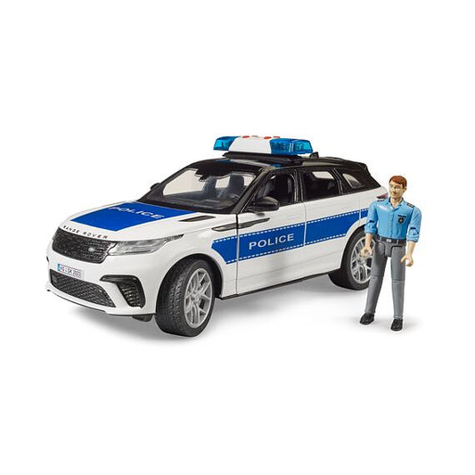 BRUDER 02890 - Masina de politie Range Rover Velar cu figurina politist