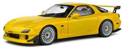 Mazda Rx7 FD RS yellow streetfighters 1994 - 1/18 Solido