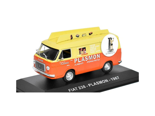 Fiat 238 - Plasmon 1967 cu vitrina plexiglass - 1/43 Altaya
