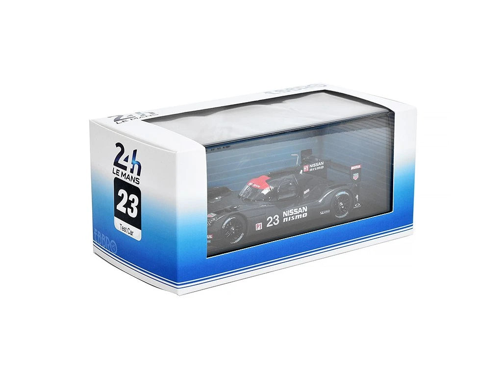 Nissan GT-R LM Nismo 2015 Test Car #23 cu vitrina plexiglass - 1/43 Ebbro