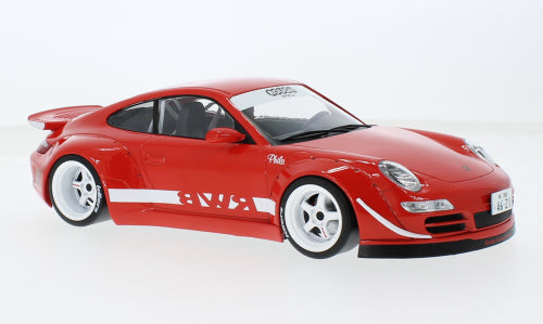 Porsche RWB 997 rosu - 1/18 Ixo Models