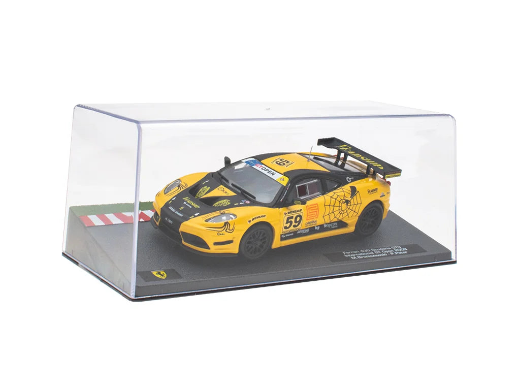 Ferrari 430 Scuderia GT3 International GT Open 2009 cu vitrina plexiglass - 1/43 Edicola