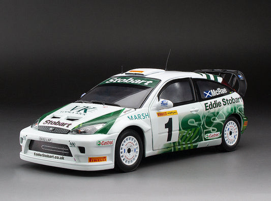 Ford Focus RS WRC ’03 – #1 Colin McRae Pirelli International Rally 2005 - 1/18 Sun Star