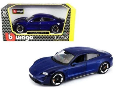 Porsche Taycan Turbo S bleumarin - 1/24 Bburago