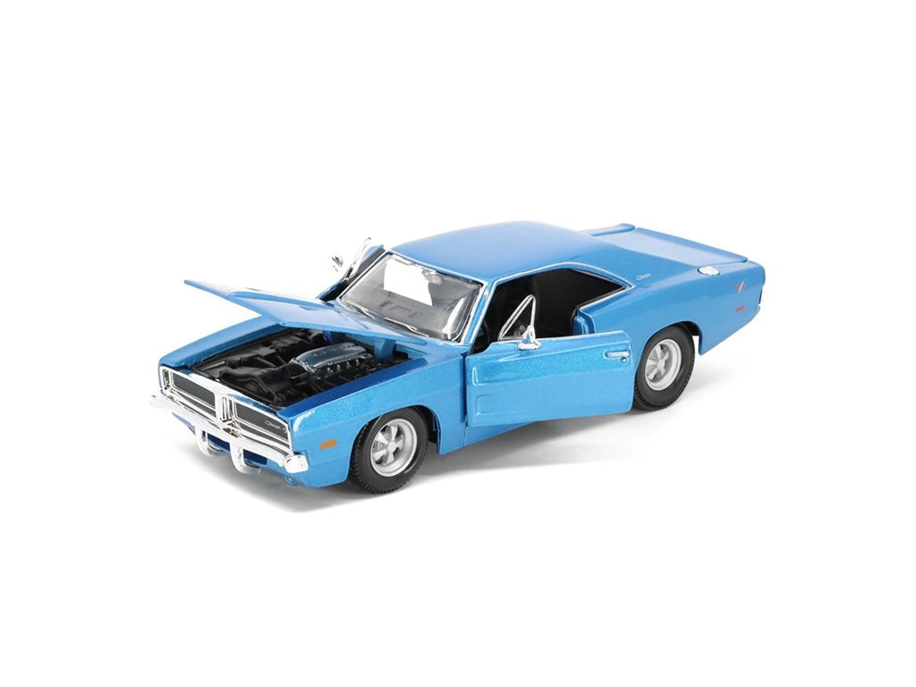 Dodge Charger R/T 1969 albastru - 1/25 Maisto