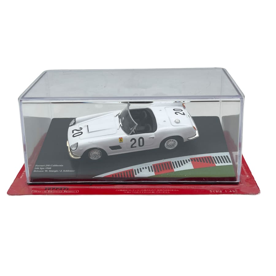 Ferrari 250 California 24h Spa 1960 #20 cu vitrina plexiglass - 1/43 Altaya